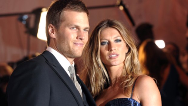 Expecting their first child together ... Tom Brady and Gisele Bundchen.