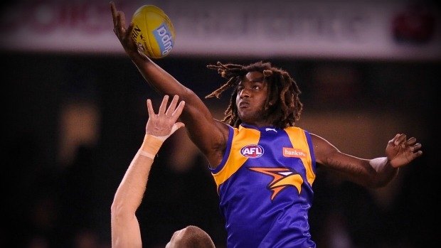 Nic Naitanui's preparation for the game against the Bulldogs has been severely interrupted.