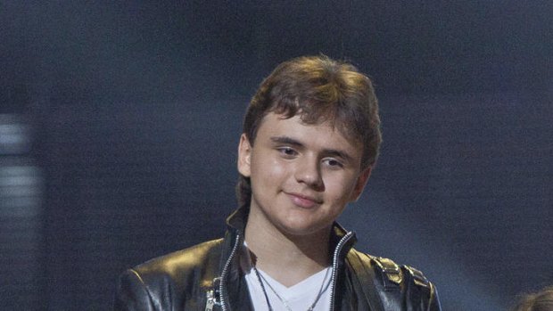 Prince Jackson at the Michael Forever the Tribute Concert, at the Millennium Stadium in Cardiff, Wales.