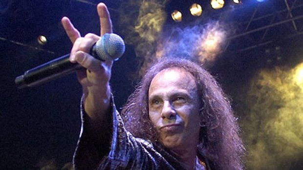 Ronnie James Dio ... suffered stomach cancer.