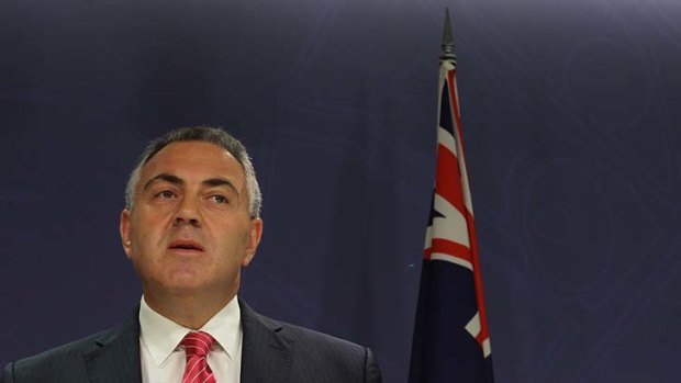 Federal Treasurer Joe Hockey.