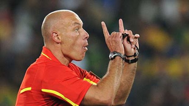 Howard Webb ... all three of his predecessors were involved in controversy during their matches.