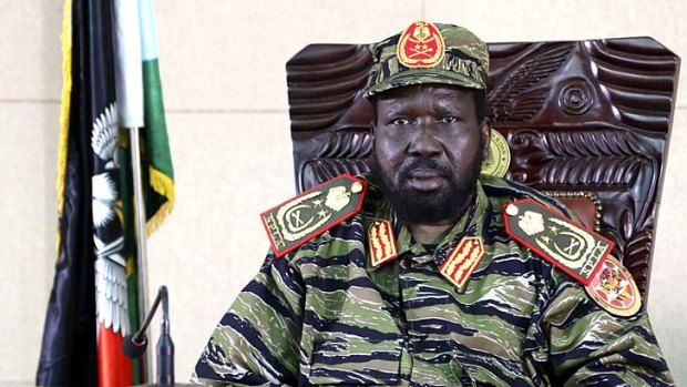 Still in control: South Sudan President Salva Kiir.