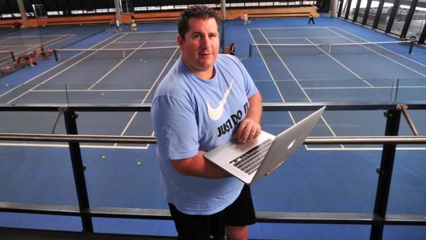 In the frame: Tennis Australia's performance analysis manager Darren McMurtrie is providing Australian players with a rich volume of information to help them compete on the international circuit.