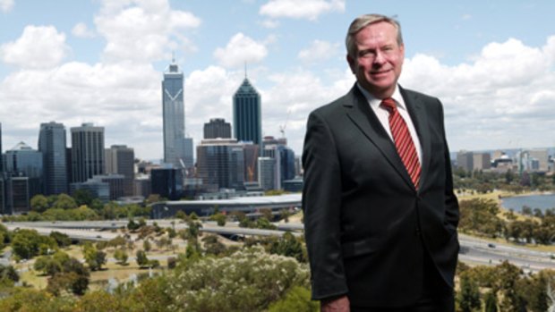 Stadium name is up to me ... Premier Colin Barnett.