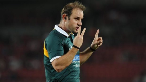 Stuart Berry during the match between the Lions and the Reds at Ellis Park at the weekend.