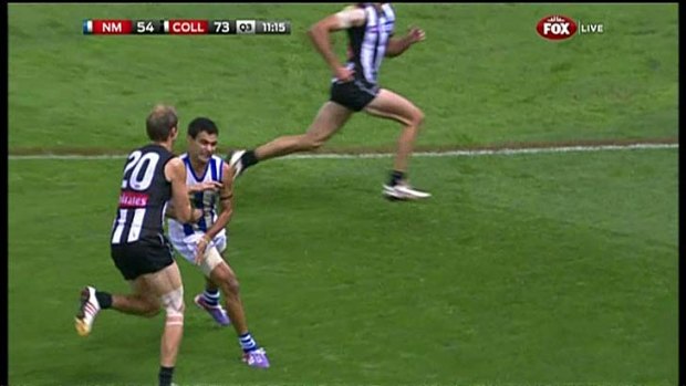Lindsay Thomas has been cleared over his hit on Ben Reid.