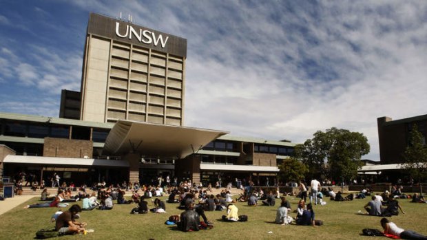 Smoke-free zone:  the University of NSW campus in Kensington.