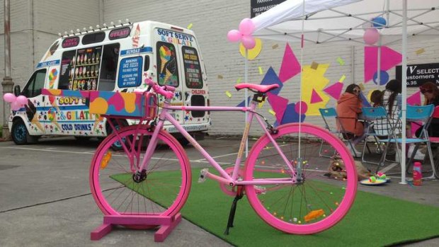 Don't lift a finger: Can't get to the salon? I Scream Nails will come to you. On a bike.