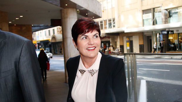 Robyn Parker heads into the ICAC on Friday.