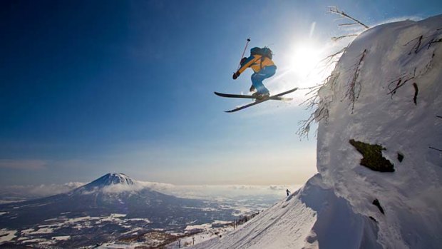 Take the plunge ... Niseko is a skier's delight.