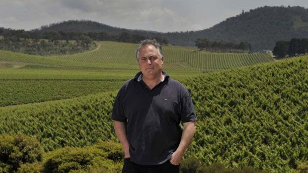 Burn out &#8230; De Bortoli winemaker Steve Webber lost almost an entire harvest because of smoke taint in 2007.