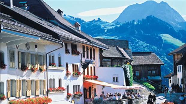 Picturesque Gruyeres is home to the H.R. Giger Museum.
