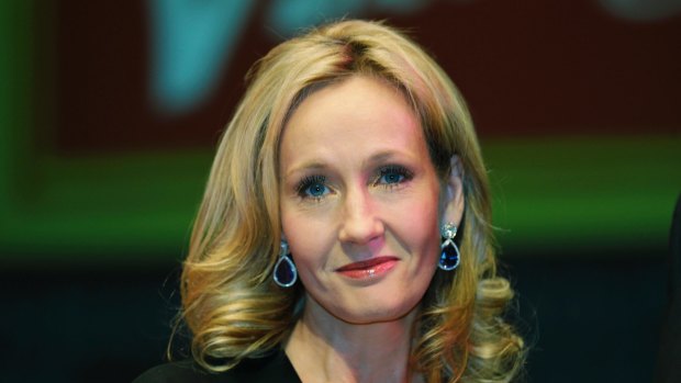 British author J.K. Rowling.