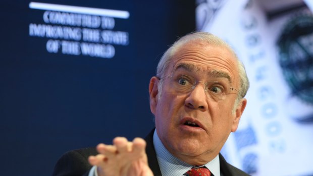 Secretary General of the OECD Angel Gurria.