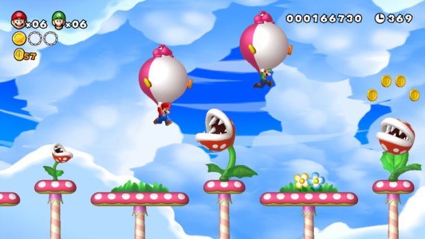Mario has never looked sharper than he does in New Super Mario Bros. U.