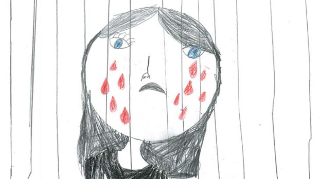 Bars and tears: Unpublished drawings by children being held in immigration detention.