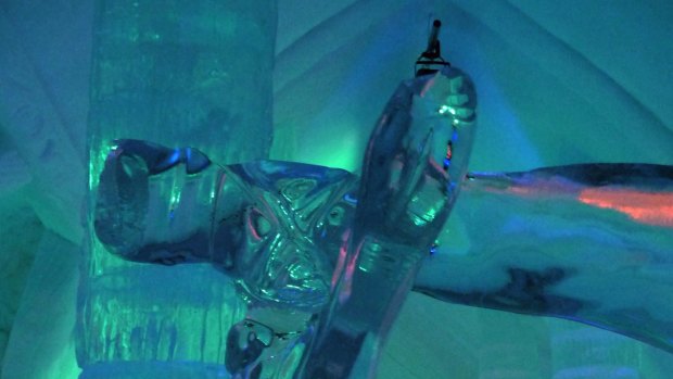 The Ice Hotel in Quebec.