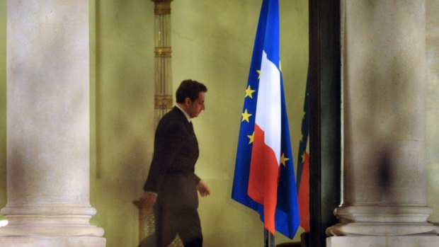 The downgrade will have deflated French President Nicolas Sarkozy's electoral hopes.