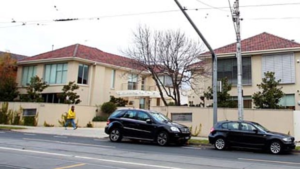 Dr Chris Moss claims the centre house's price at auction was artificially inflated.