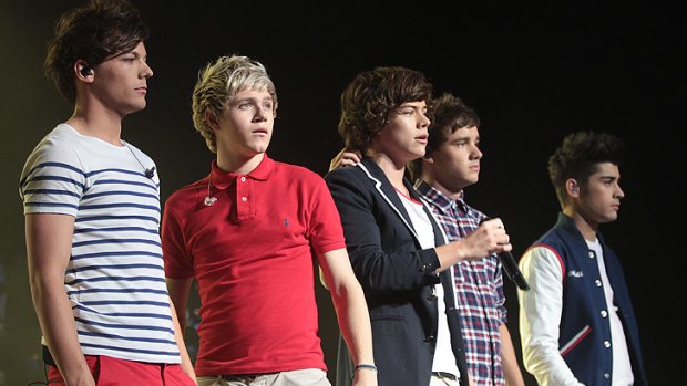 One Direction at Melbourne's Hisense Arena earlier this week.