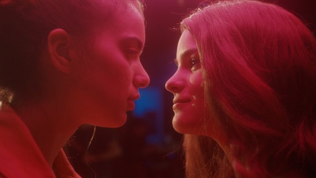 Dylan Gelula, left, and Brianna Hildebrand give generous, brave and open performances.