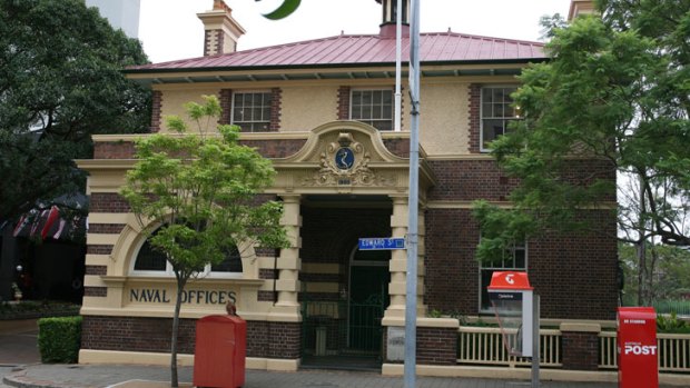The former Naval Offices in Brisbane.