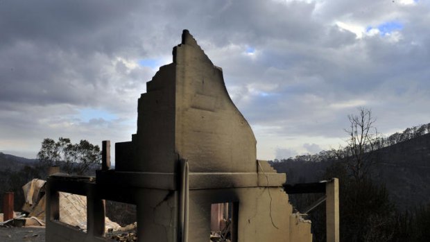 The devastation of the Koornalla fire.