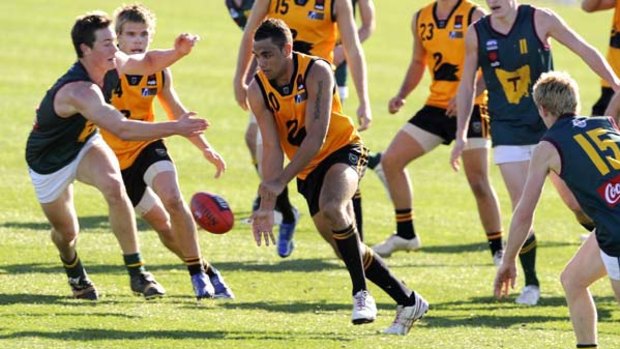 Chris Yarran's journey to the Blues included competing for Western Australia at the national under-18 championships in Victoria in 2008.