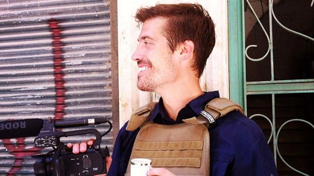 Murdered by militants: US journalist James Foley.