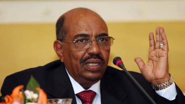 Omar al-Bashir ... wanted on charges of genocide.