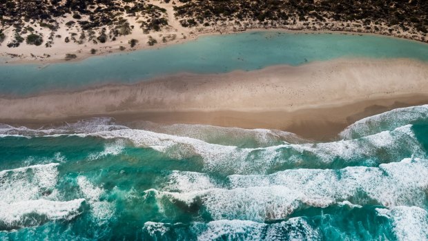 The Coral Coast in Western Australia.