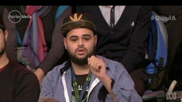 Zaky Mallah had tweeted misogynistic messages about 'gangbanging' two female journalists before appearing on <i>Q&A</i> last week.