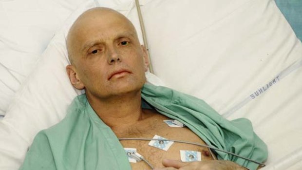 Poisoned ... Alexander Litvinenko.