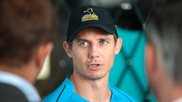 Mind games: Brumbies coach Stephen Larkham believes the week off may hurt the Hurricanes ahead of Saturday's Super Rugby semi-final.
