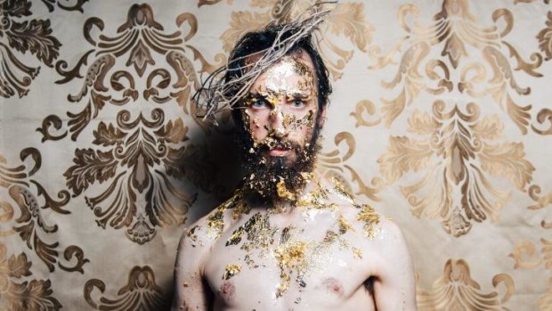 Golden crown: Independent theatre company MKA take on Shakespeare's Richard II as part of the Melbourne Fringe Festival.