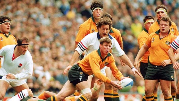Good fortune ... unlike the current Wallabies, the 1991 World Cup winning side did not have to contend with many injuries.