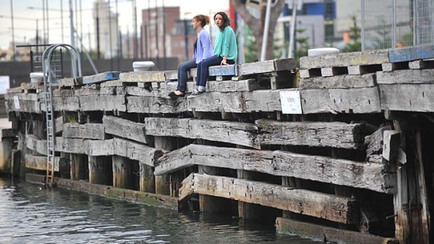 The poor state of the piers at Docklands has prompted warnings not to hold major public events in the precinct.
