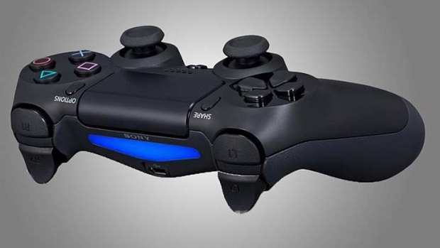 The PlayStation 4 controller.