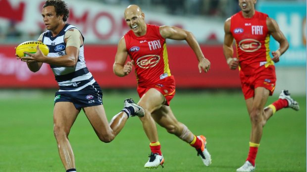 Will Gary Ablett Jnr run out the game and the run straight onto the Geelong team bus?