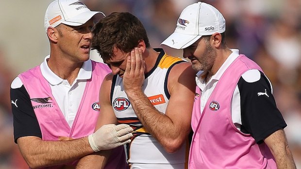 Jamie Cripps in doubt with a suspected fractured jaw.