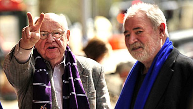Father Bob Maguire and Les Twentyman see themselves as 'circuit breakers'.