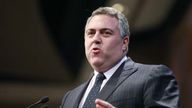 "An economy that impedes individual ambition ... is one that enforces the barriers of class" ... Joe Hockey.