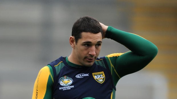 Billy Slater ... voted the world's best player.