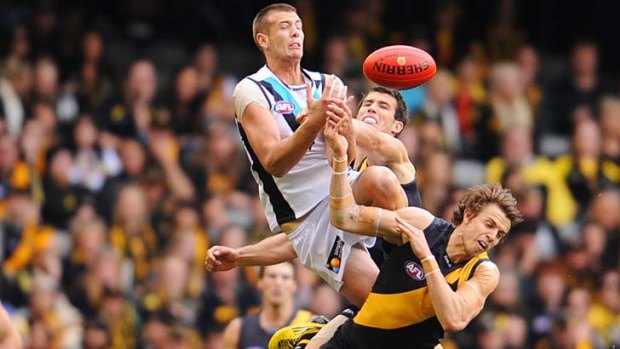 Port Adelaide was in a much better place when it beat Richmond in round 22, 2010.