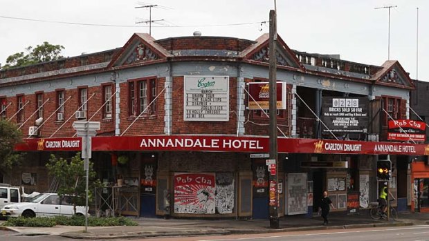 Doomed: The Annandale Hotel, Parramatta Road.