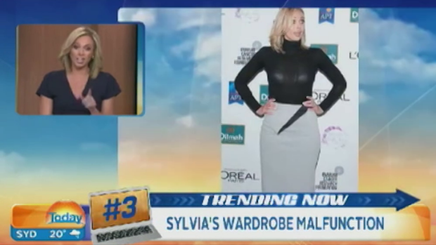 Sylvia Jeffreys addresses her fashion crime.