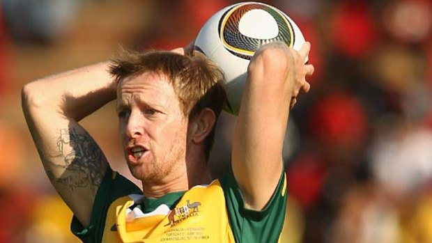 David Carney ... trying to force his way into Australia's starting XI