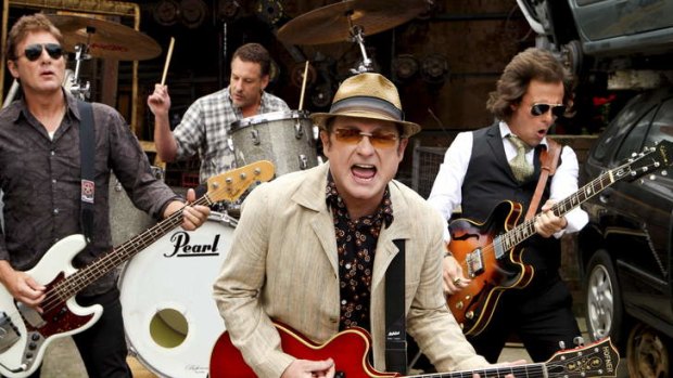Bold mix: the Hoodoo Gurus invited rock icons and young artists to participate in Dig It Up!
