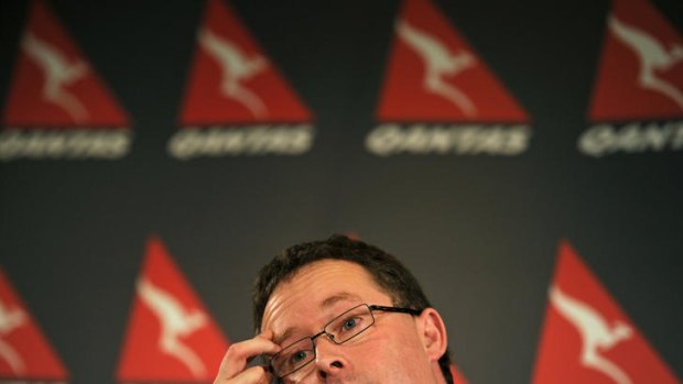 Qantas chief executive Alan Joyce.